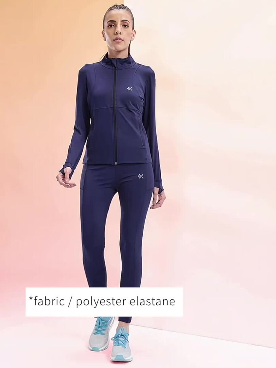 Rapid-Dry Running Tracksuit with Reflective Elements - Image 3