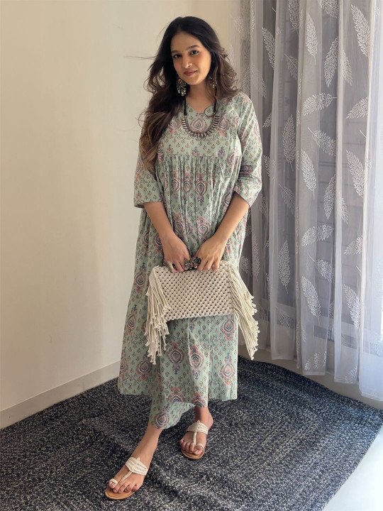Printed Maxi Nightdress