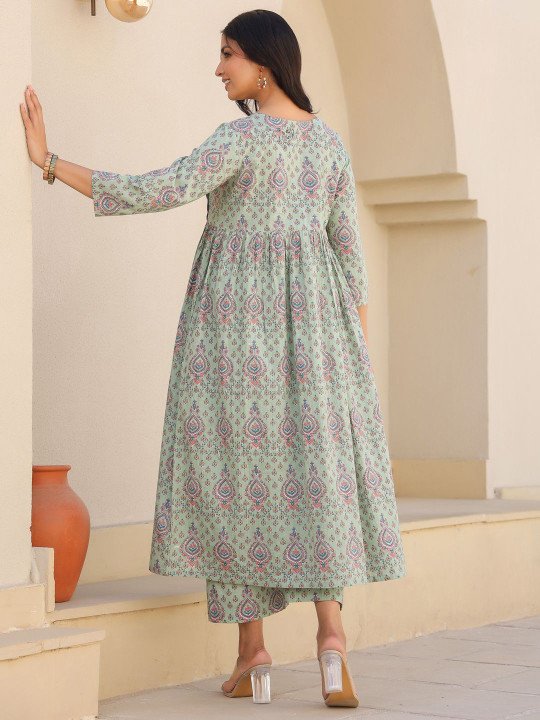 Printed Maxi Nightdress - Image 4