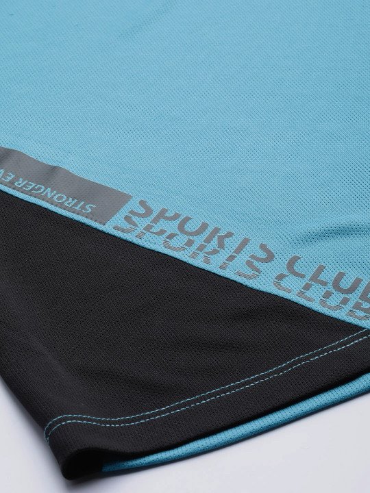 Typography Printed Training T-shirt - Image 6