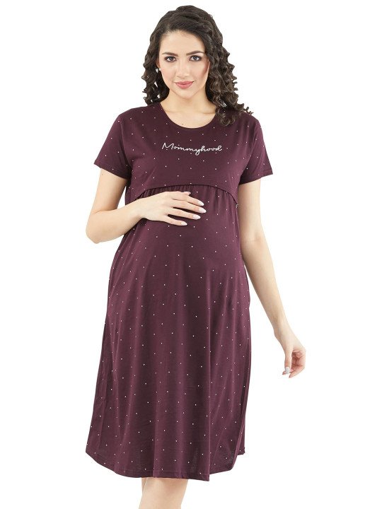 Printed Pure Cotton Maxi Nightdress