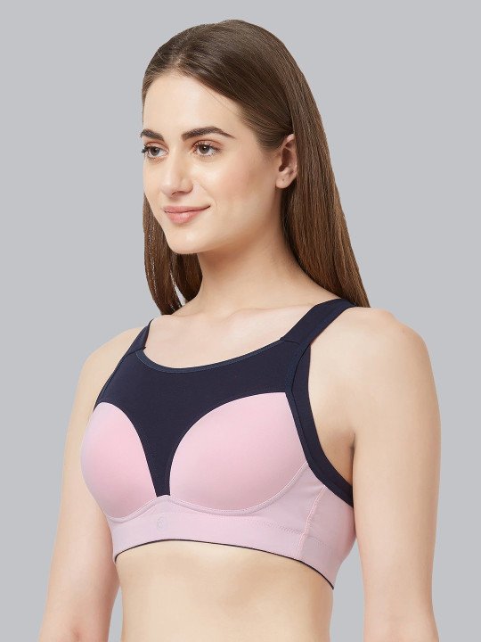 Extreme Coverage High Impact Lightly Padded Non Wired Sports Bra - Image 4