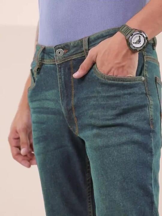 The Life Co. Men Bootcut Light Fade Jeans - Image 3
