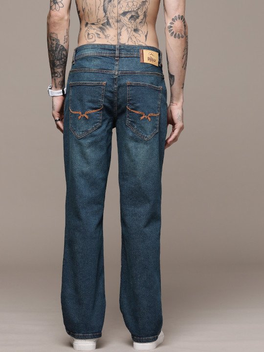The Life Co. Men Bootcut Light Fade Jeans - Image 4