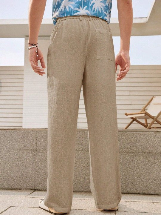 Men High-Rise Trousers