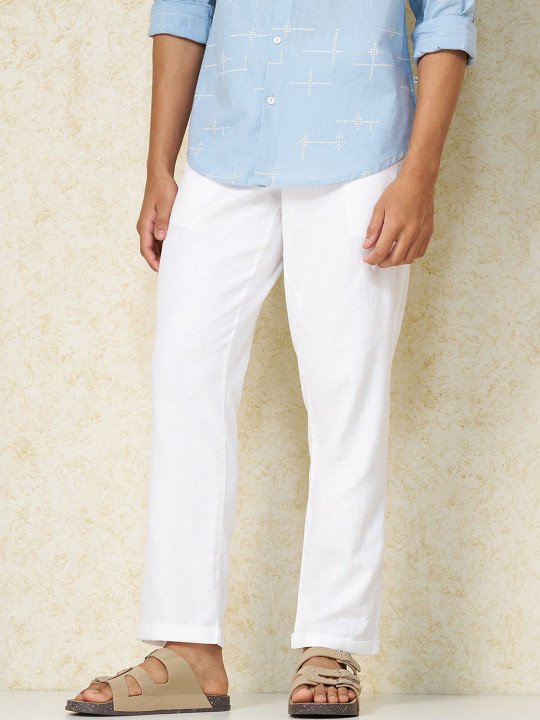 This is a modal window. indus route by Pantaloons Men Trousers - Image 2
