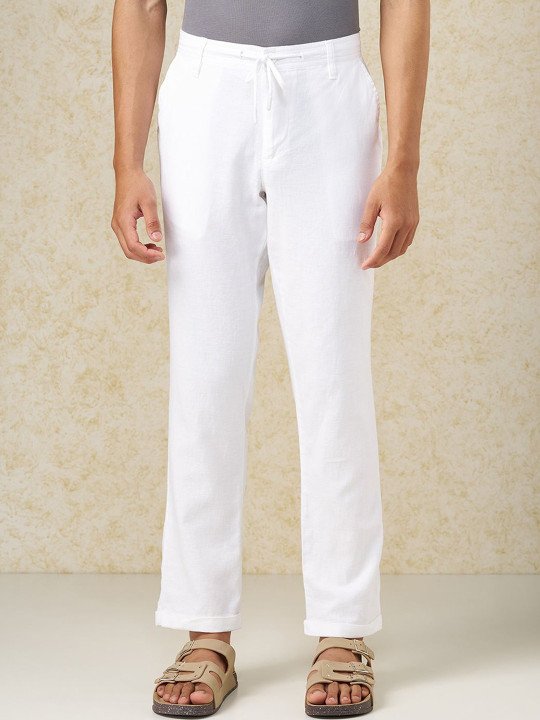 This is a modal window. indus route by Pantaloons Men Trousers - Image 3