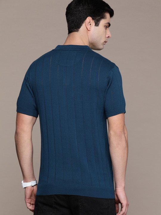 The Lifestyle Co. Ribbed Pure Cotton T-shirt - Image 5