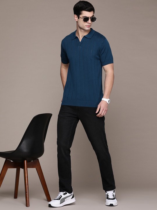 The Lifestyle Co. Ribbed Pure Cotton T-shirt - Image 6