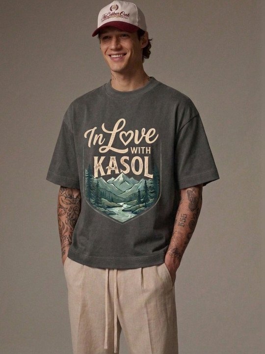 Men Typography Printed T-shirt - Image 2