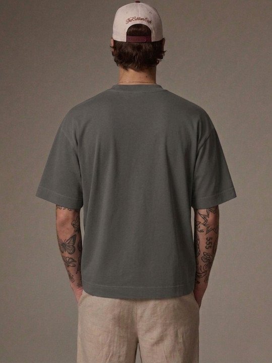 Men Typography Printed T-shirt - Image 3