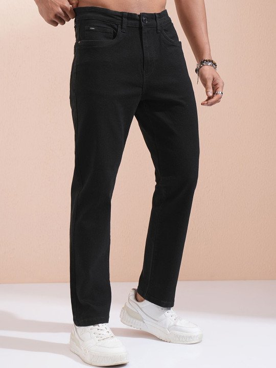 Men Straight Fit Stretchable Jeans - Image 2