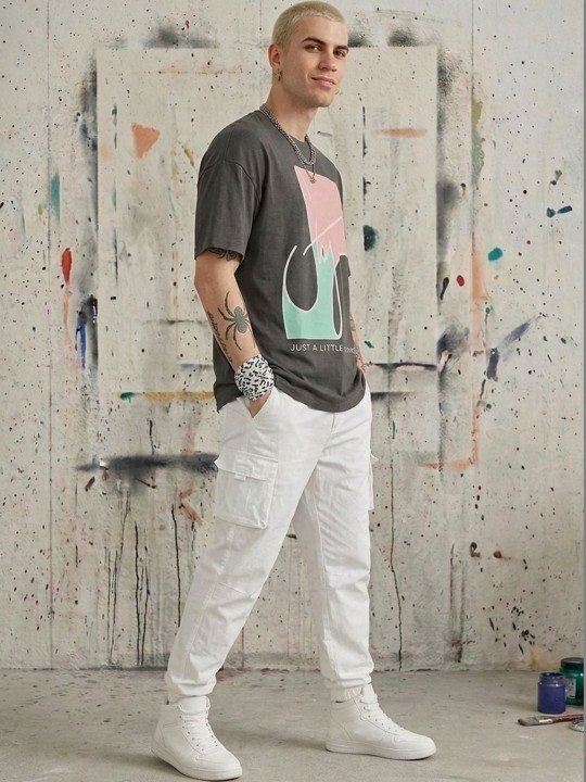 Men Printed T-shirt - Image 2
