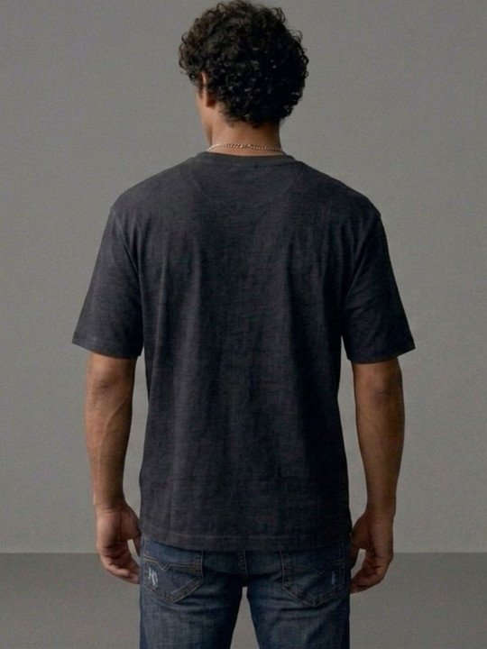 Men Typography Printed T-shirt - Image 2
