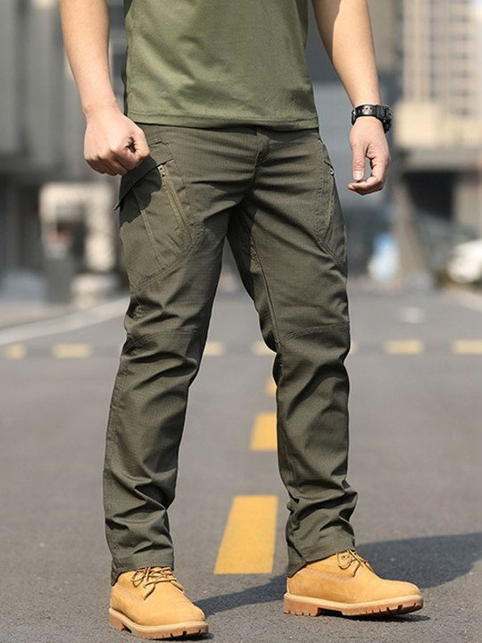 Men Trousers With Front & Back Same Pockets