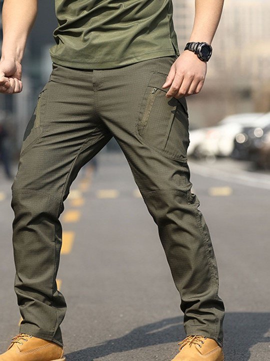 Men Trousers With Front & Back Same Pockets - Image 3