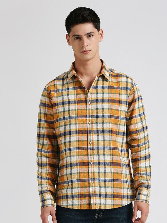 Tartan Checked Casual Shirt - Image 4
