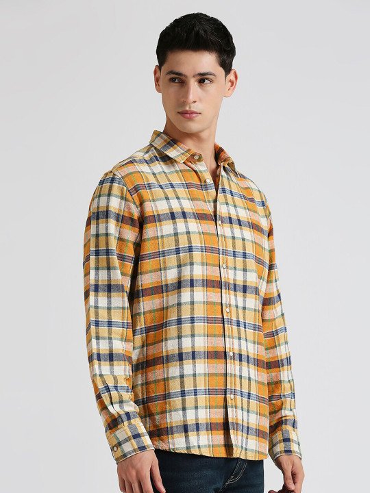 Tartan Checked Casual Shirt - Image 6