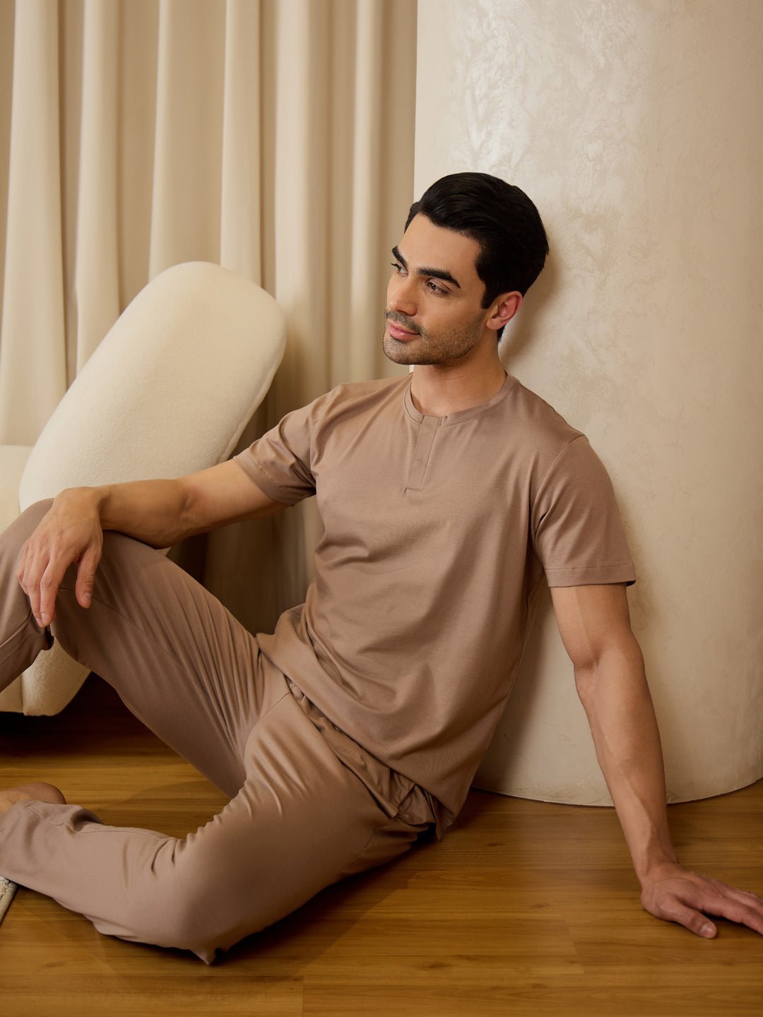 Classic Henley Pyjama Set - Image 3
