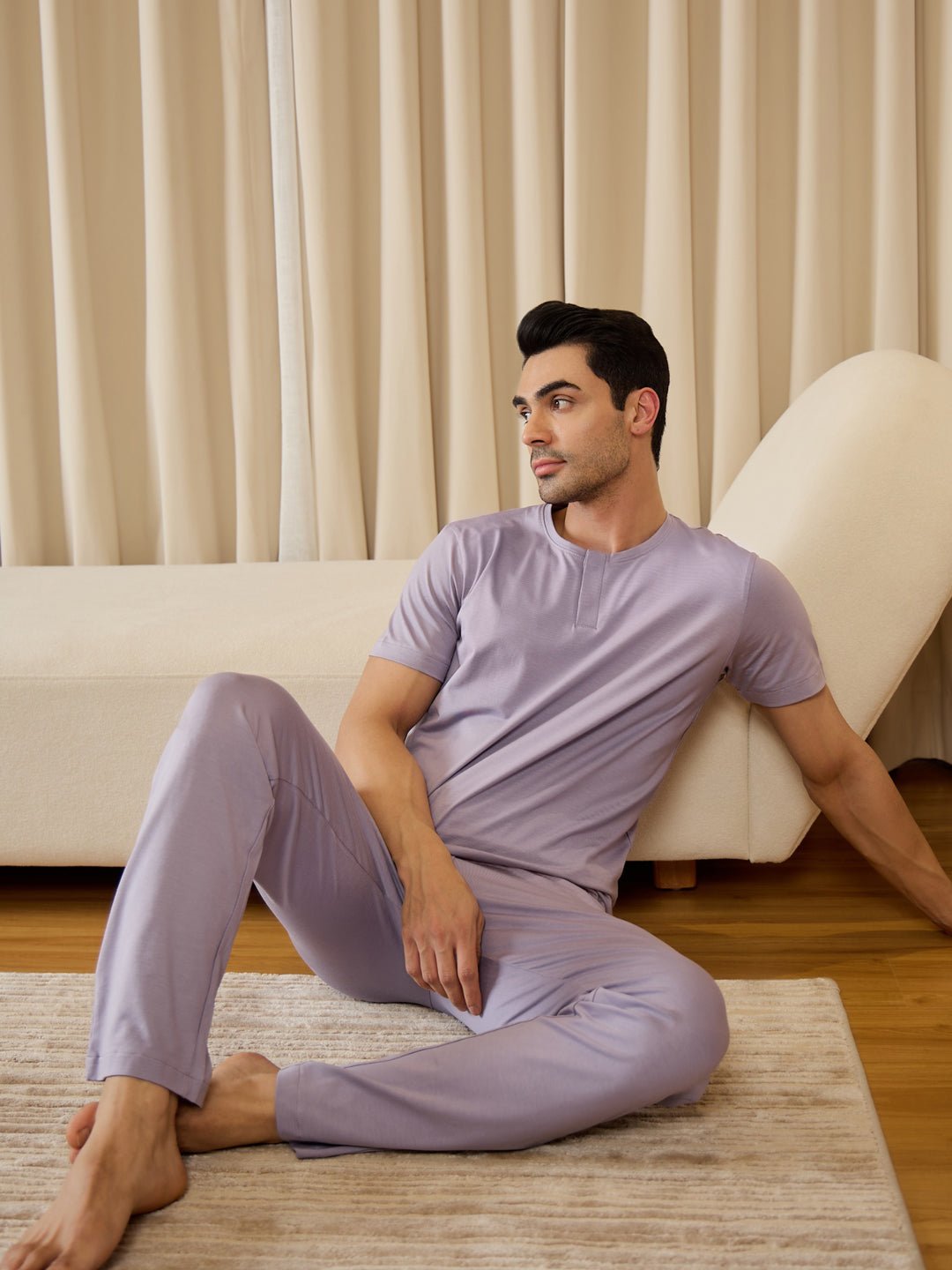 Classic Henley Pyjama Set - Image 2