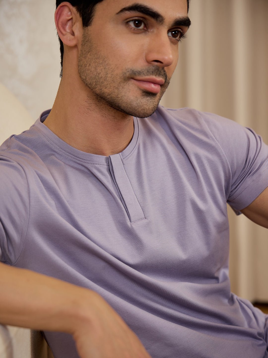 Classic Henley Pyjama Set - Image 3