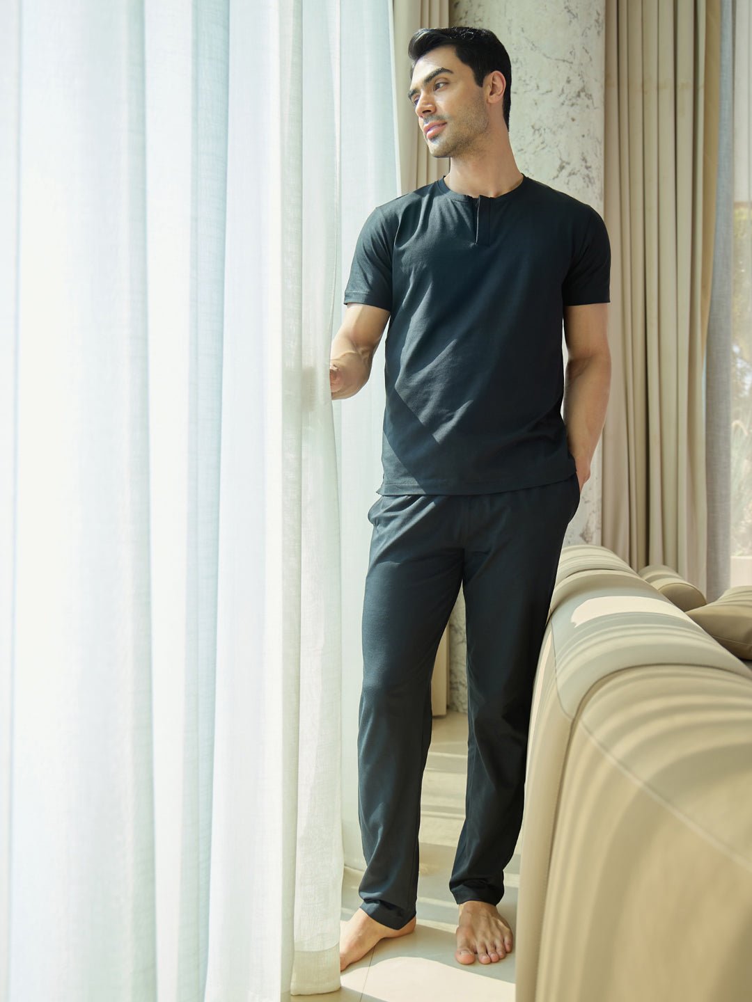Classic Henley Pyjama Set