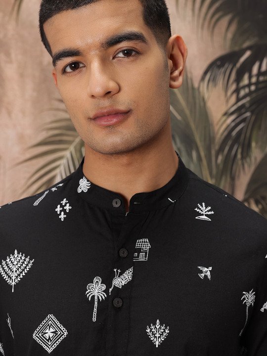 Tribal Print Pure Cotton Kurta