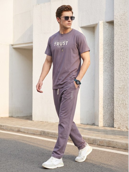 Men Printed Night suit