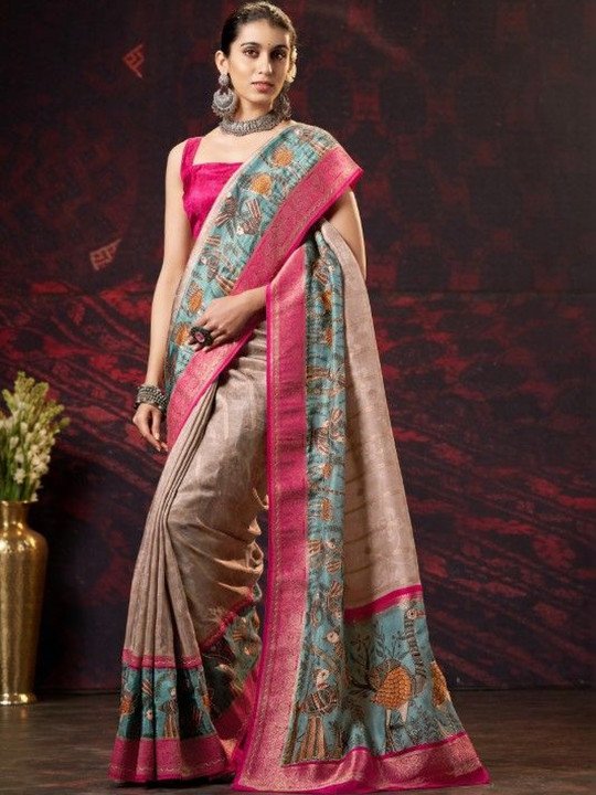 Ethnic Motifs Saree