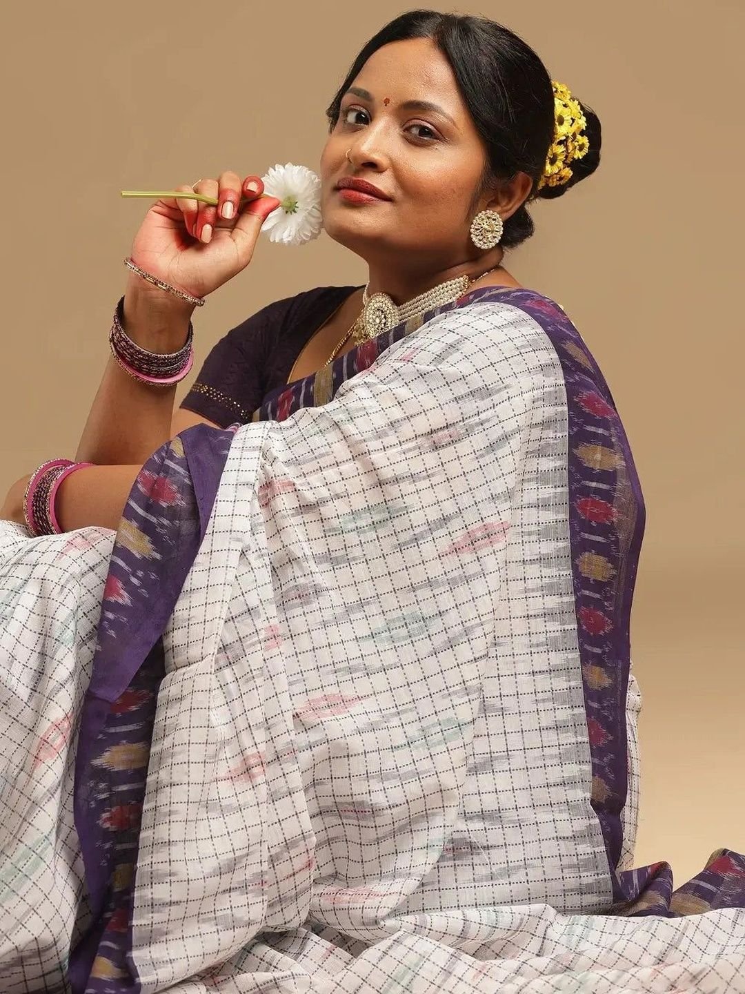 SEERE Pure Cotton Saree - Image 2
