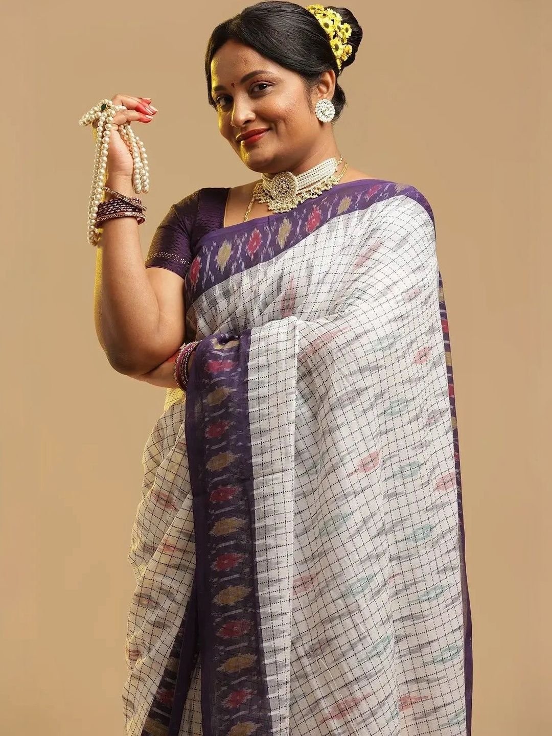 SEERE Pure Cotton Saree - Image 3