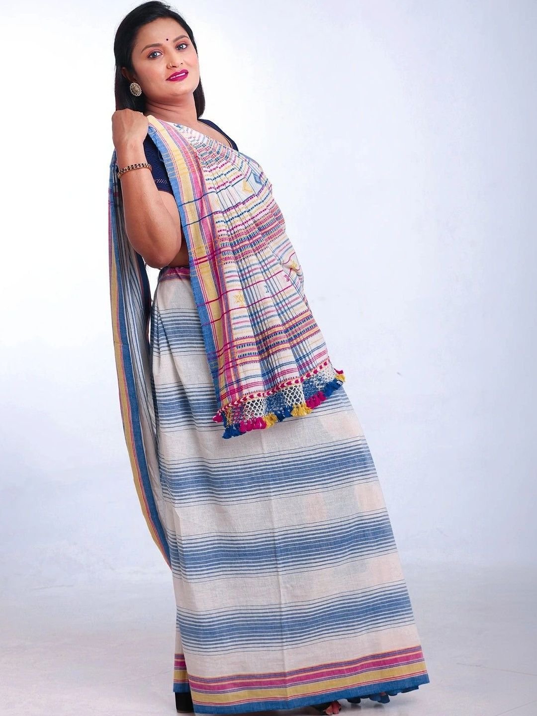 Pure Cotton Saree - Image 2