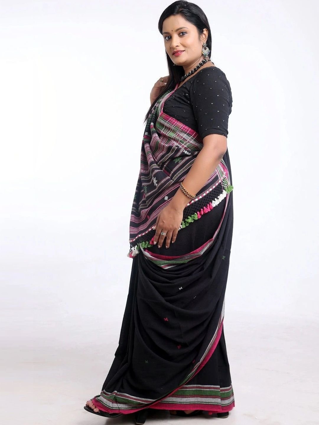 Pure Cotton Saree - Image 3