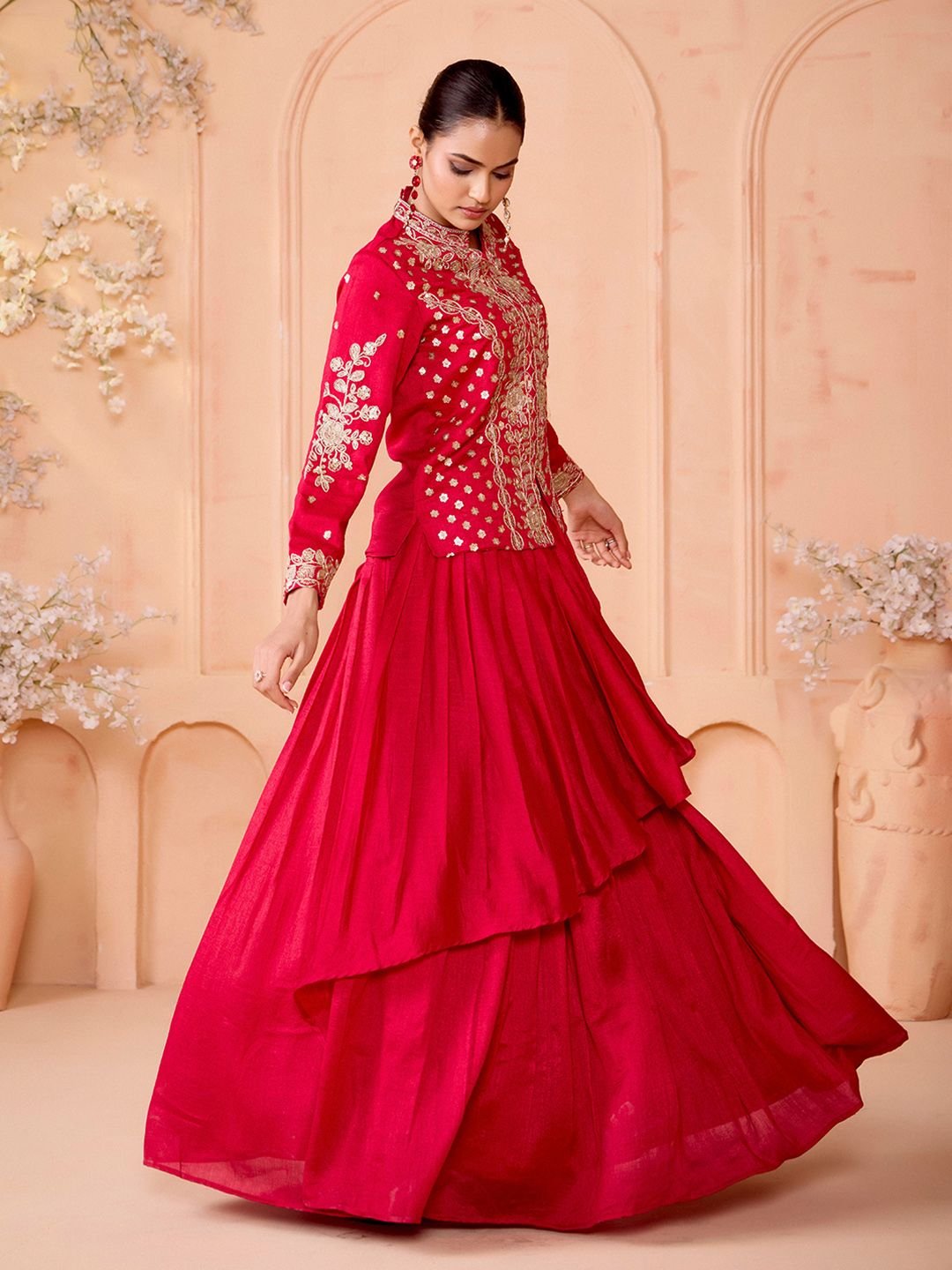MADHURAM Embroidered Ready To Wear Lehenga & Choli - Image 3