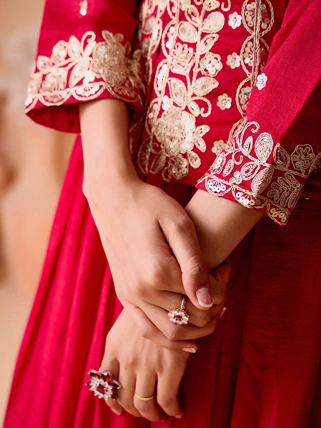 MADHURAM Embroidered Ready To Wear Lehenga & Choli - Image 4