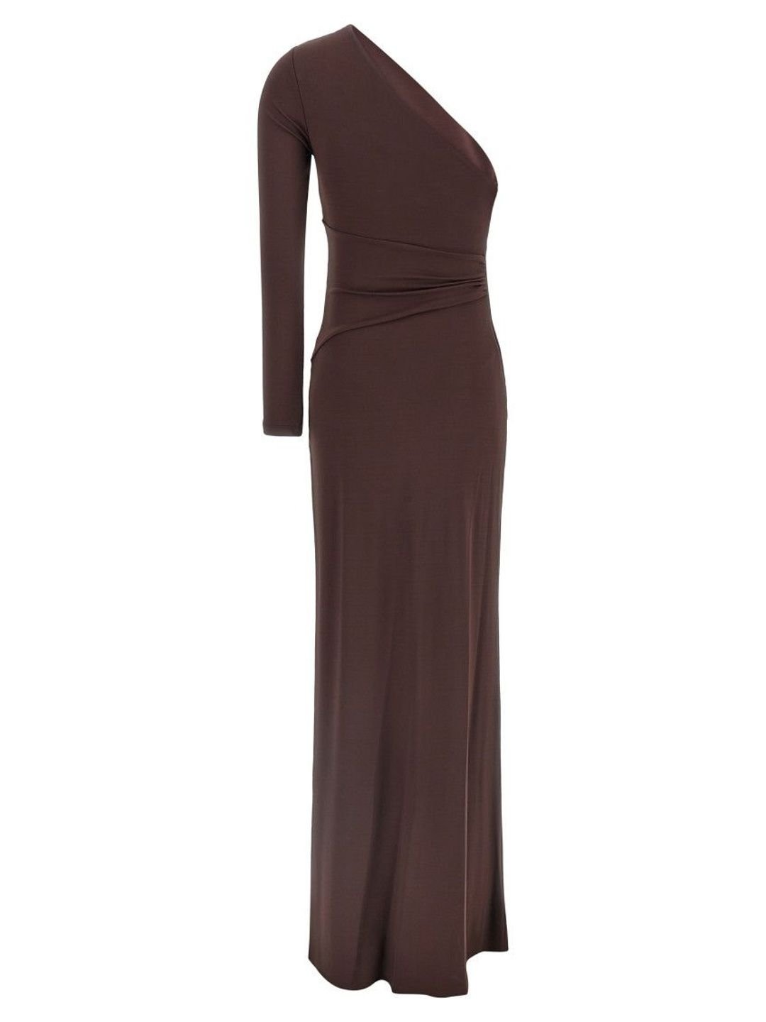 Elisabetta Franchi Brown Red Carpet dress - Image 2