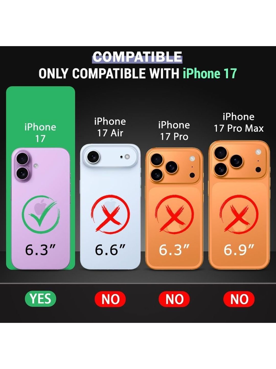 Luxury Kase Solid Printed iPhone 17 Back Case Mobile Accessories - Image 2