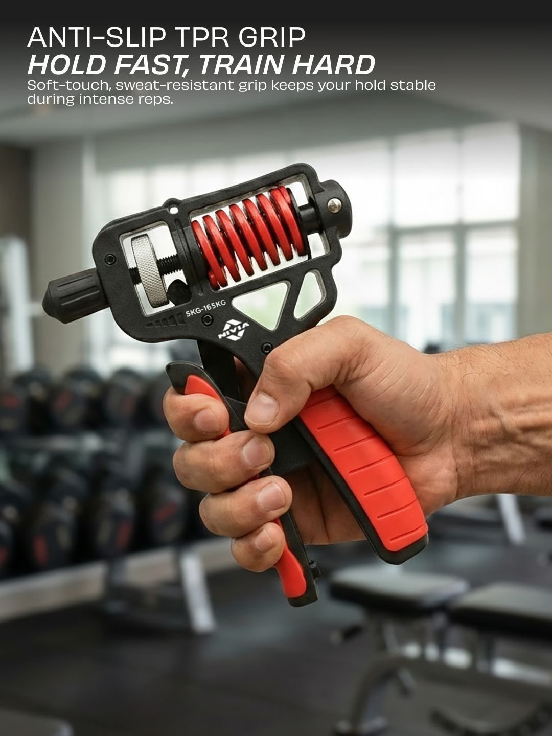 NIVIA NIVIA Xtreme Power Hand Grip Workout Accessories - Image 4