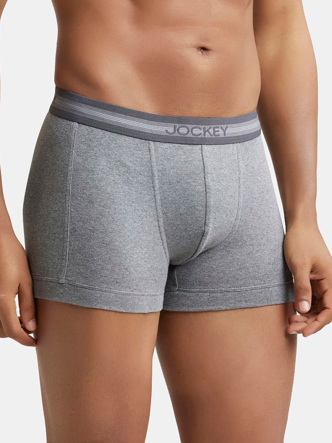 Jockey Combed Cotton Rib Trunk with StayFresh Treatment-1015 - Image 2