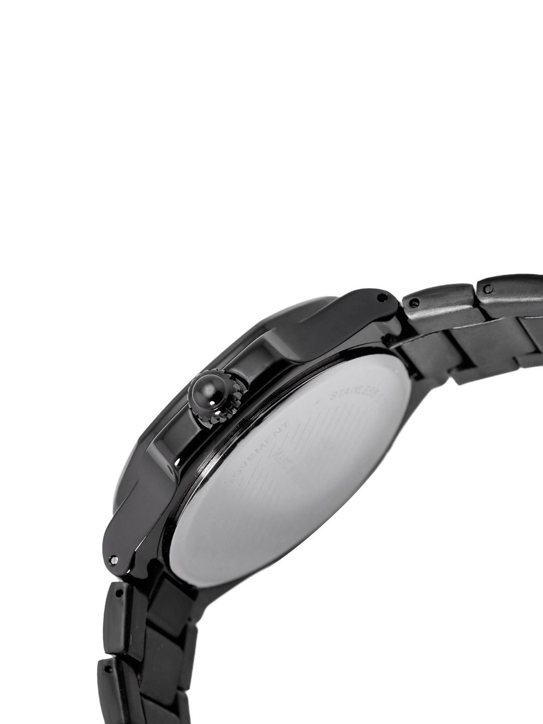 Mast & Harbour Unisex Black Analogue Watch MFB-PN-LB-1188G - Image 3
