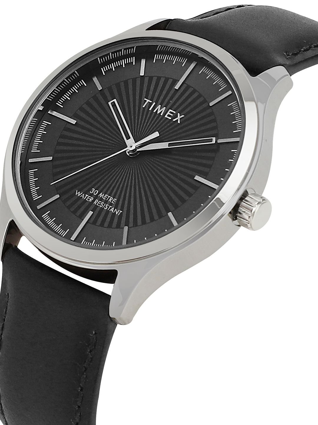 Timex Men Textured Leather Straps Analogue Watch TWTG65SMU22 - Image 3