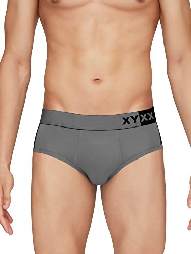 XYXX Men's Dualist Micromodal Regular Fit Colorblock Antimicrobial Briefs with No Marks Waistband (Pack of 2) - Image 2