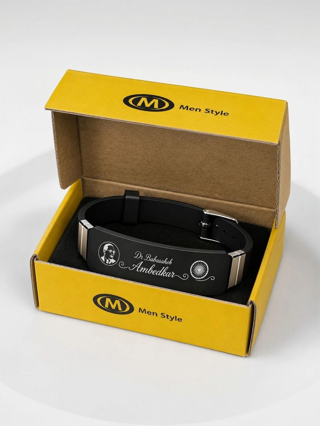 M Men Style Men Bangle-Style Bracelet - Image 4
