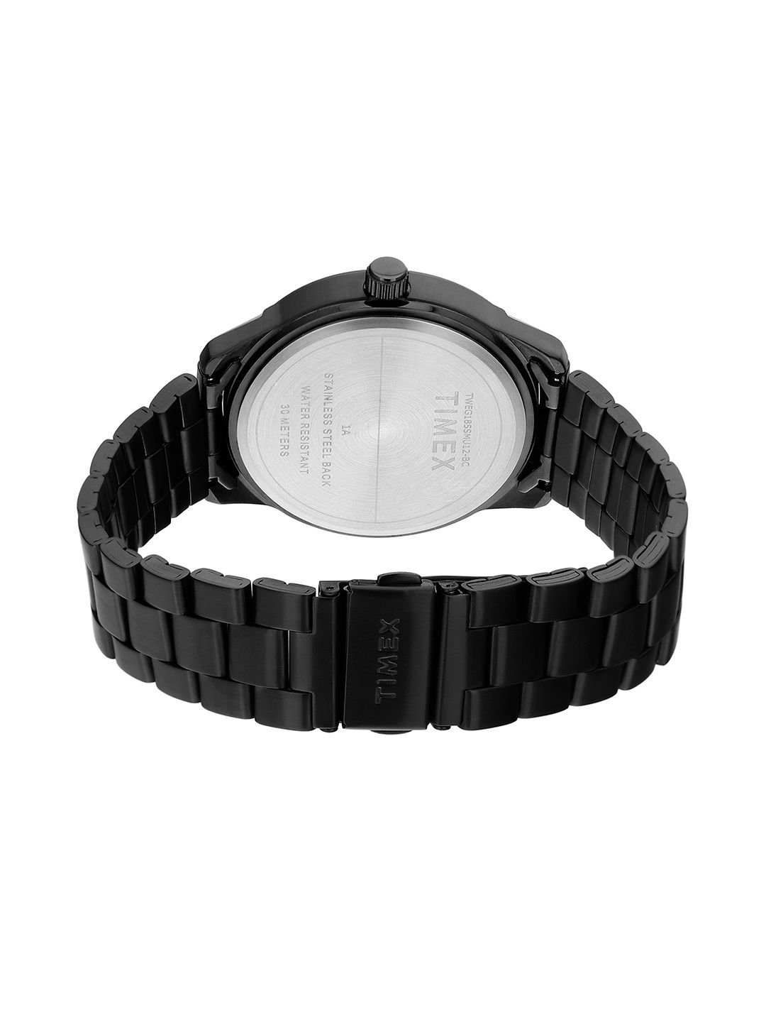 Timex Timex Men Brass Dial & Stainless Steel Bracelet Style Straps Analogue Watch- TWEG185SMU12 - Image 4