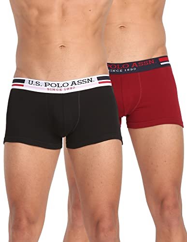 U.S. Polo ASSN. Mens I641 Anti Microbial Essential Boxer Underwear Brief -Pack of 2