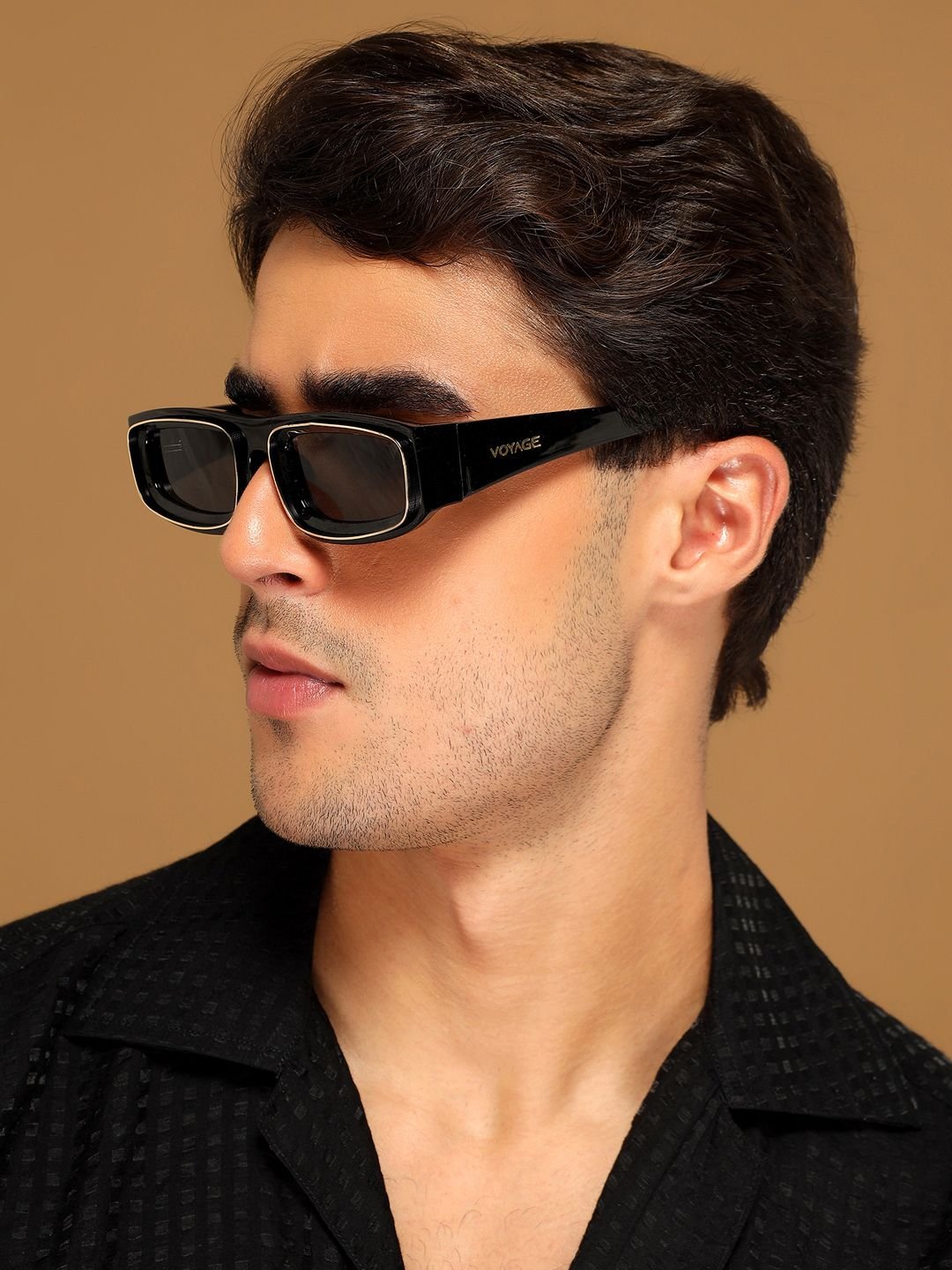 Unisex Rectangle Sunglasses 98213MG6575