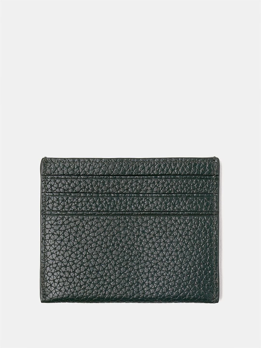 U.S. Polo Assn. Men Textured Leather Card Holder - Image 2