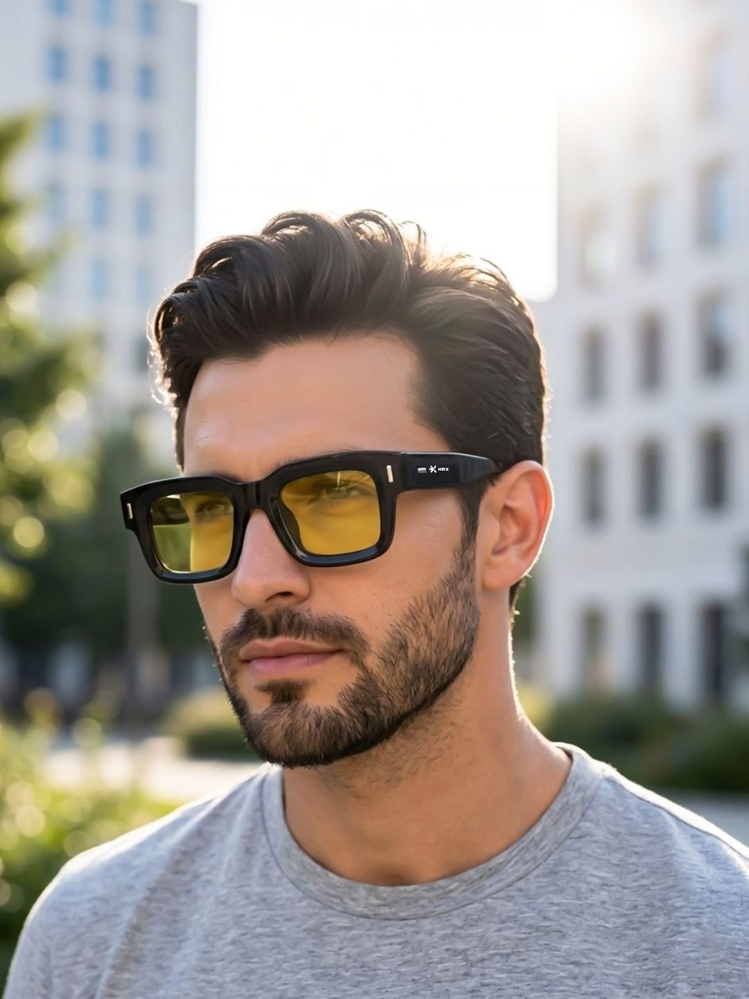 HRX by Hrithik Roshan Unisex UV Protected Lens Square Sunglasses