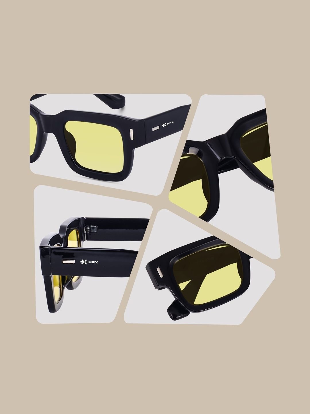HRX by Hrithik Roshan Unisex UV Protected Lens Square Sunglasses - Image 3