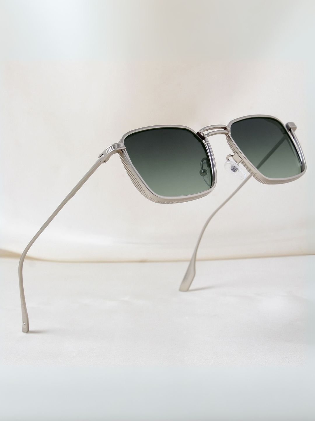 SUNGLASSIC Unisex Rectangle Sunglasses with UV Protected Lens SG-2812 - Image 2